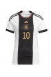 Fotbalové Dres Německo Serge Gnabry #10 Dámské Domácí Oblečení MS 2022 Krátký Rukáv